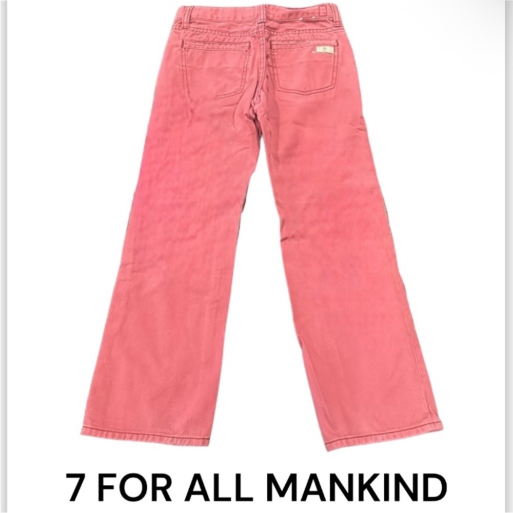 Authentic 7 For All Mankind boys designer chinos standard jeans sz 7